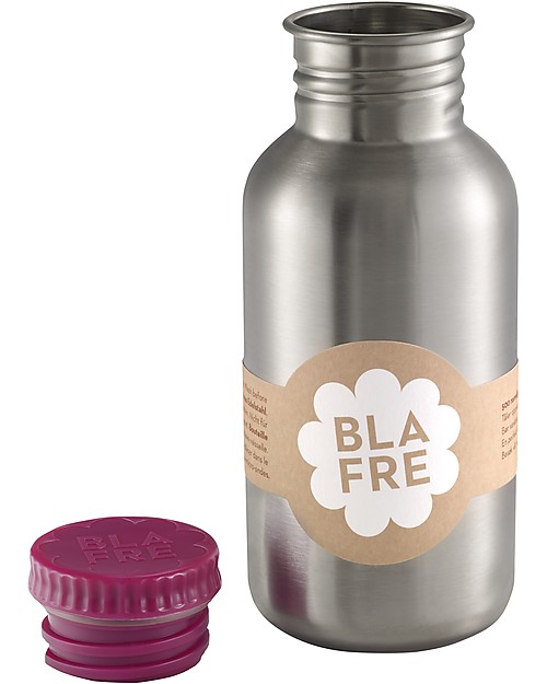 Blafre Stainless Steel Bottle 500 ml, Plum - BPA and phthalates free! Thermos Bottles