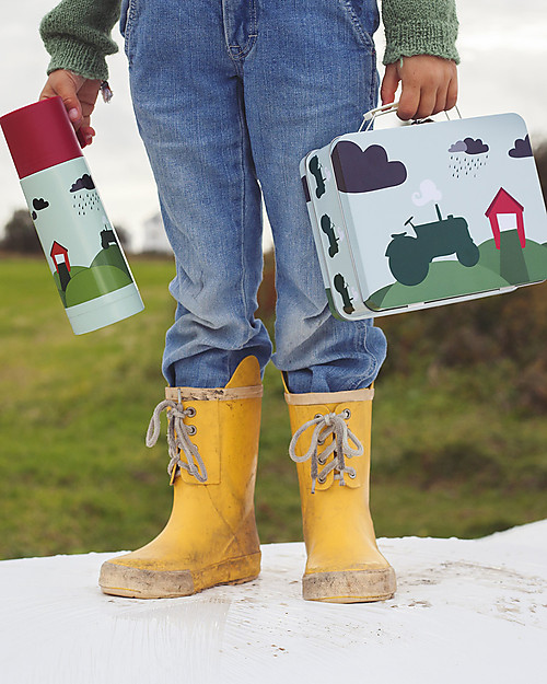 Blafre Thermal Bottle in Stailess Steel, 350 ml - Tractor Thermos Bottles