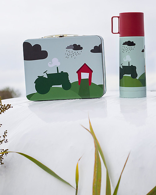 Blafre Thermal Bottle in Stailess Steel, 350 ml - Tractor Thermos Bottles