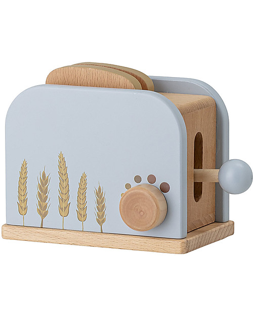 Bloomingville Adda Toy Food - Blue - Beech Wood - 7 pieces Toy Kitchens