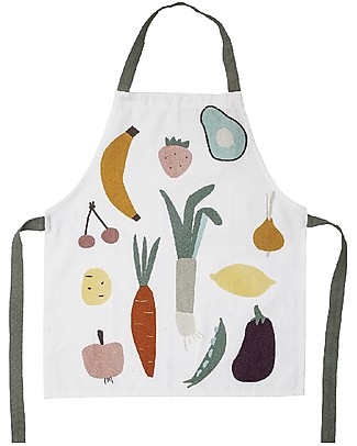 Bloomingville Apron Cotton - Multi-color - 100% cotton Toy Kitchens & Play Food