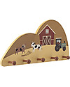Bloomingville Billy Coat Rack - Brown - Farm - Lotus Wood Hangers