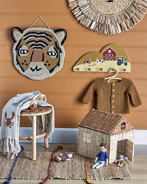 Bloomingville Billy Coat Rack - Brown - Farm - Lotus Wood Hangers