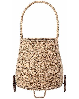 Bloomingville Caitanya Trolley - Natural - Rattan Toy Storage Boxes