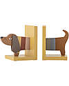 Bloomingville Charlie Bookend - Yellow - 12,5x15,5x15 cm Shelves