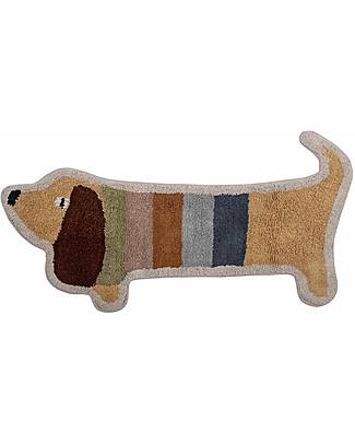 Bloomingville Charlie the Dog Rug - Cotton - 100x50 cm Carpets