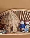 Bloomingville Dodi Dollhouse -  Mushroom - Brown - Rattan Dolls Houses