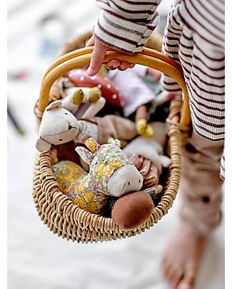 Bloomingville Ettie Basket - Brown - Rattan Toy Storage Boxes