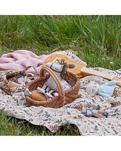Wicker basket for toys sales