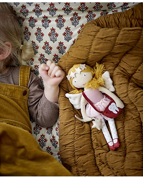 Bloomingville Fedora Tooth Fairy - Rose - Cotton Puppets