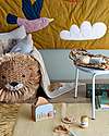Bloomingville Harrison Storage Basket - Lion - Made of Bankuan Grass Wicker Basket