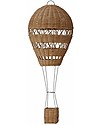 Bloomingville Huggi Deco Air Balloon - Brown - Rattan Fiber Wall Decorations