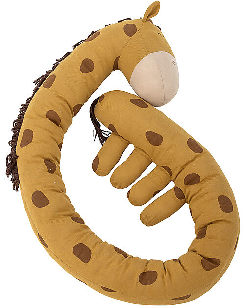 Bloomingville Ibber Soft Toy - Giraffe -Orange - Cotton Soft Toys