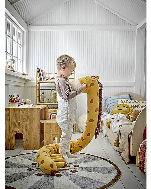 Bloomingville Ibber Soft Toy - Giraffe -Orange - Cotton Soft Toys