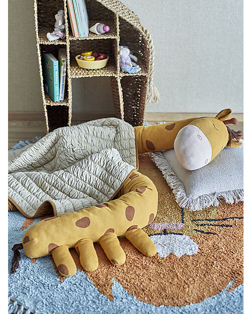 Bloomingville Ibber Soft Toy - Giraffe -Orange - Cotton Soft Toys