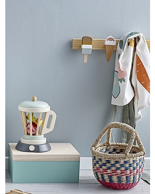 Bloomingville Ice Creams Coat Rack, Multi-color, Beech Hangers