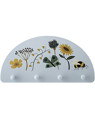 Bloomingville Juliana Coat Rack - Blue - Nature - Lotus Wood Hangers