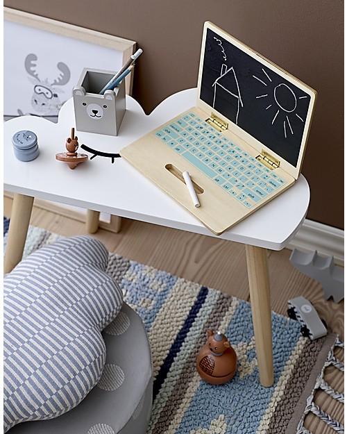 Bloomingville Junior Table Set of Two, White Cloud MDF unisex