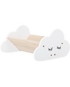 Bloomingville Kids Bookcase, White Cloud - 31x26x16 cm Montessori Bookcases