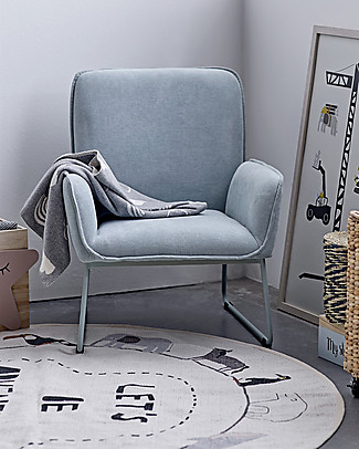 Bloomingville Let's Be Adventurers Rug, Multi-color - 130 cm Carpets