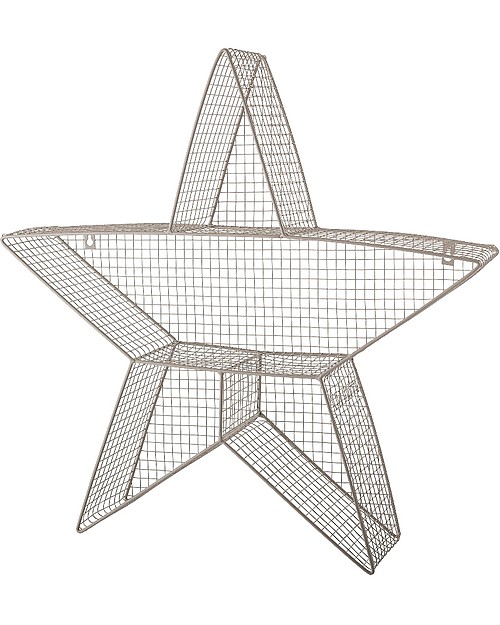 Bloomingville Metal Wall Box Display, Star - 63x13x62 cm Shelves