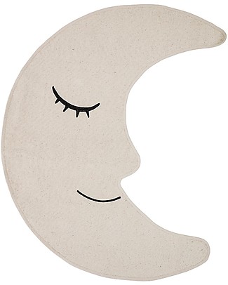 Bloomingville Moon Rug, Natural - 110 x 88 cm Carpets