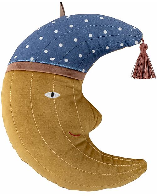 Bloomingville Moony Mobile - Brown - 27x23x6 cm - Soft and Smooth Fabric Cushions