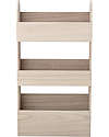 Bloomingville Moris Bookrack 70x38 cm -  Nature - Paulownia wood Montessori Bookcases