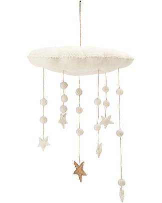 Bloomingville Multicolour Baby Mobile, 29x53 cm - 100% Wool Mobiles