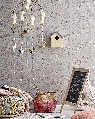 Bloomingville Multicolour Baby Mobile - 36x105 cm - Wool Mobiles