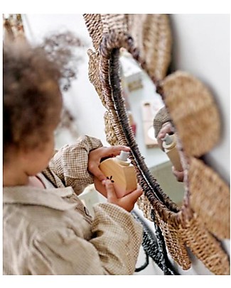 Bloomingville Nabiya mirror - Daisy - Nature - Bankuan grass Wall Decorations