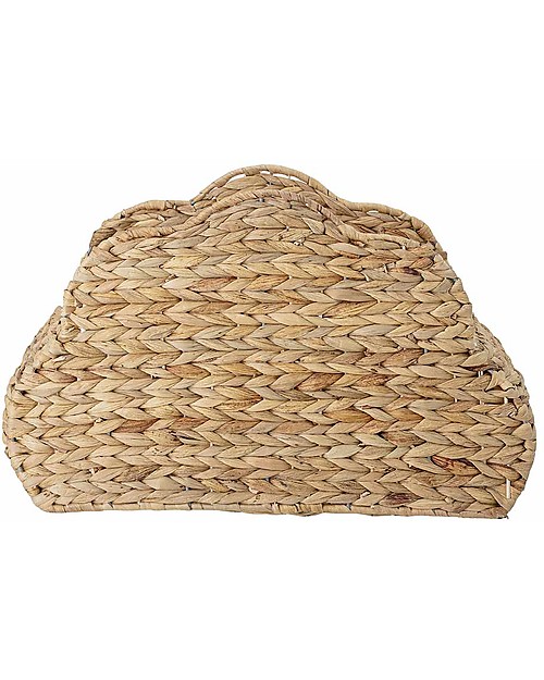 Bloomingville Natural Cloud Storage Basket - Jute Wicker Basket
