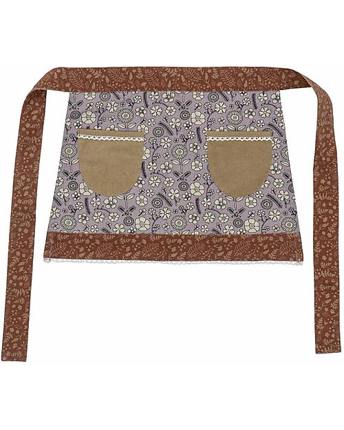 Bloomingville Nehla Apron Kid - Flowers - 100 %  cotton Kitchen accessories