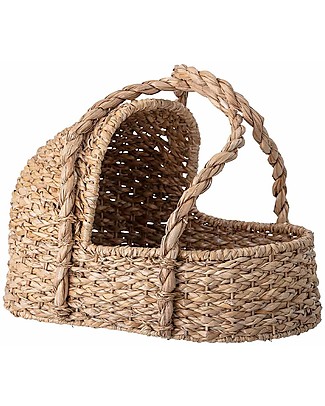 Bloomingville Nuam Doll Bed - Natural - Bankuan Grass Dolls Accessories