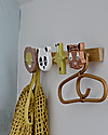 Bloomingville Pine wood animal coat hanger - Multi-color Hangers