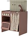 Bloomingville Pippi Mini Play Kitchen - Lotus Wood MDF - Brown Toy Kitchens