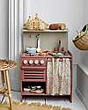 Bloomingville Pippi Mini Play Kitchen - Lotus Wood MDF - Brown Toy Kitchens