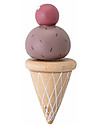 Bloomingville Play Set Food, Ice-Cream - 5 Pieces Wooden Food