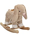 Bloomingville Rocking Rabbit, Natural - Beech Wood Rides On