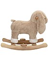 Bloomingville Rocking Rabbit, Natural - Beech Wood Rides On
