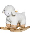 Bloomingville Rocking Sheep, White - Beech Wood Rides On