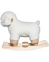 Bloomingville Rocking Sheep, White - Beech Wood Rides On