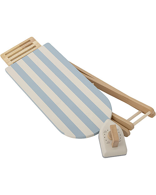 Bloomingville Sande Toy Ironing Board and Iron - Blue -  FSC® 100% Pretend Play