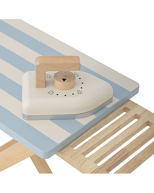 Bloomingville Sande Toy Ironing Board and Iron - Blue -  FSC® 100% Pretend Play