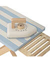 Bloomingville Sande Toy Ironing Board and Iron - Blue -  FSC® 100% Pretend Play