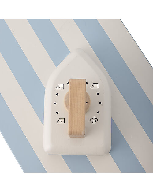 Bloomingville Sande Toy Ironing Board and Iron - Blue -  FSC® 100% Pretend Play