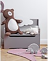 Bloomingville Soft Toy Plush Hedgehog, White - Cute and Funny Soft Toys