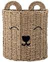 Bloomingville Tesse Basket - Nature - Seaweed and Wicker Wall Storage Organize
