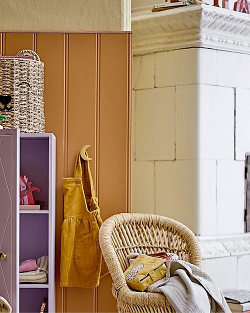 Bloomingville Tesse Basket - Nature - Seaweed and Wicker Wall Storage Organize