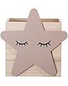 Bloomingville Toy Box, Star - Paulownia Wood Toy Storage Boxes